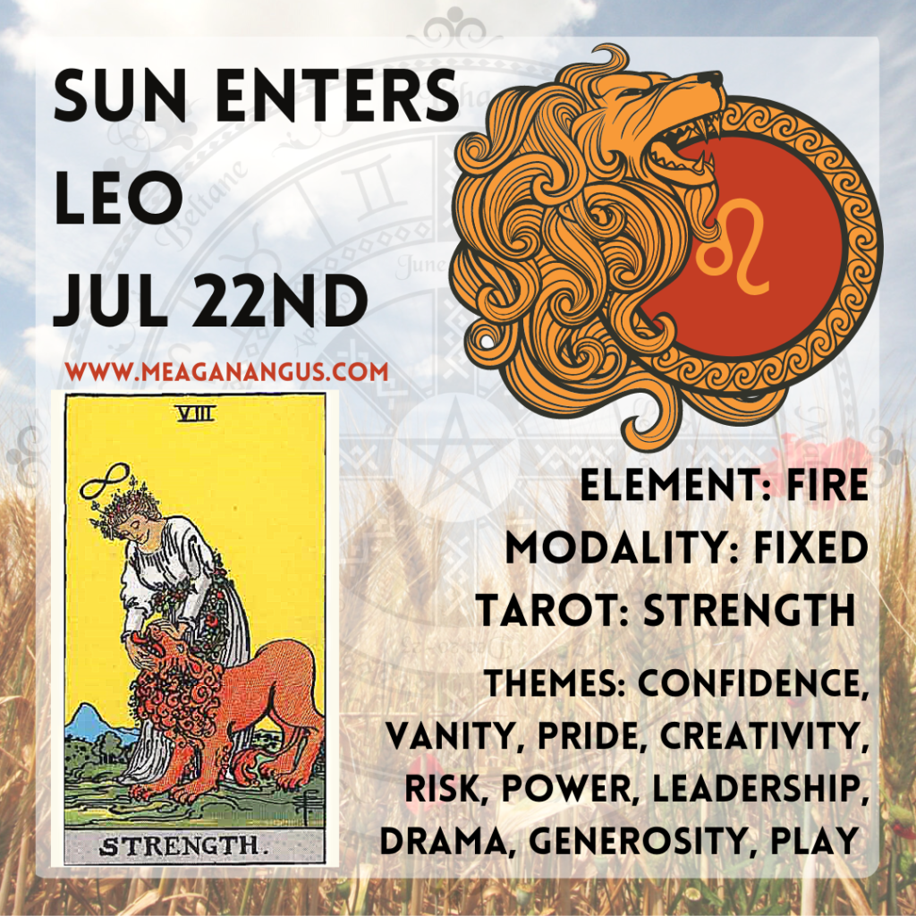 Sun Enters Leo ⋆ Meagan Angus