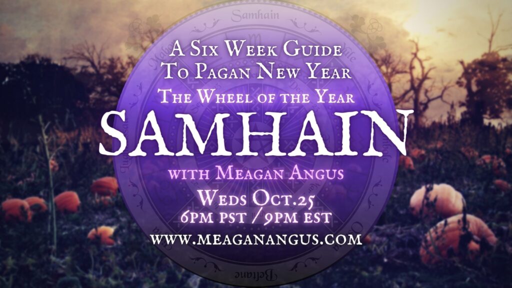 Samhain Witch's New Year Wheel of the Year 2025 ⋆ Meagan Angus